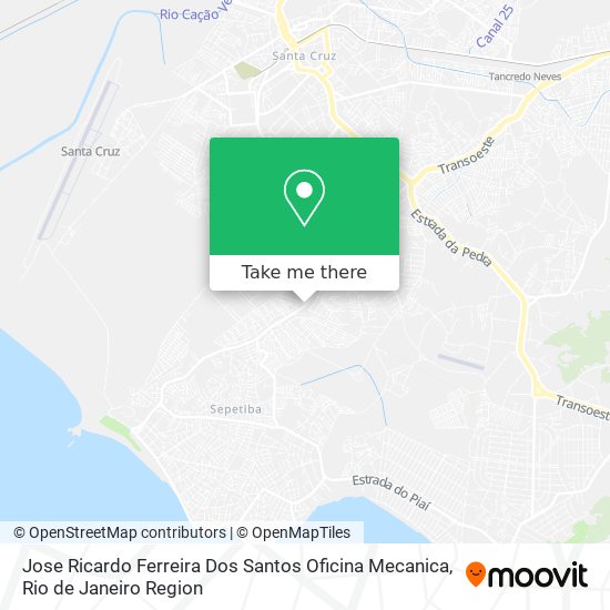 Jose Ricardo Ferreira Dos Santos Oficina Mecanica map