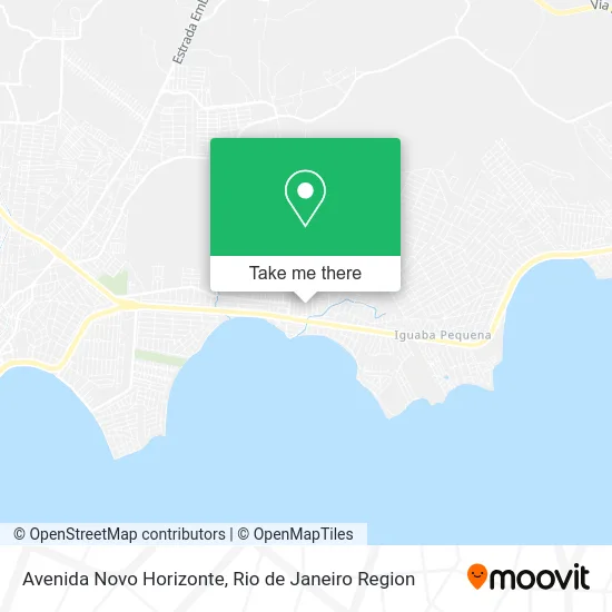 Avenida Novo Horizonte map
