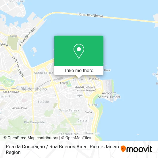 Rua da Conceição / Rua Buenos Aires map