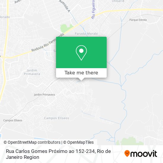 Mapa Rua Carlos Gomes Próximo ao 152-234