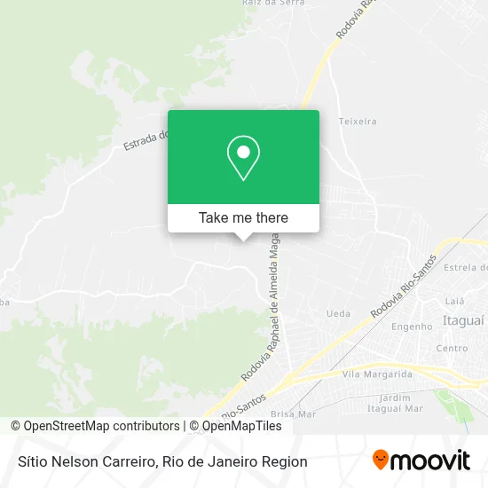 Sítio Nelson Carreiro map
