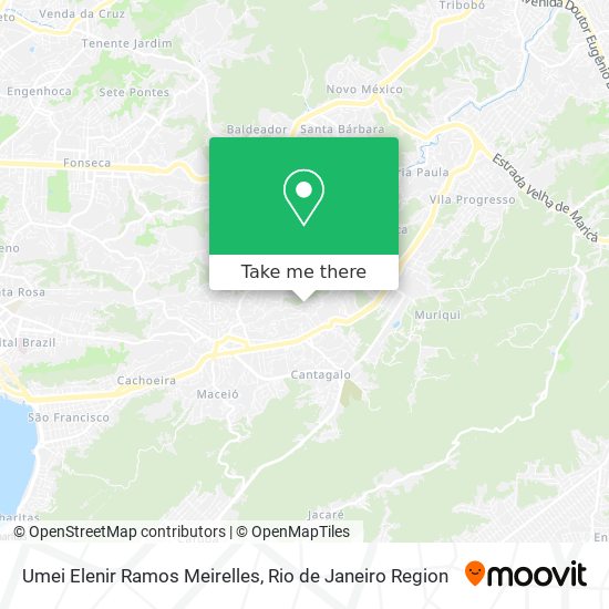 Umei Elenir Ramos Meirelles map