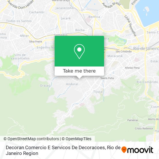 Decoran Comercio E Servicos De Decoracoes map