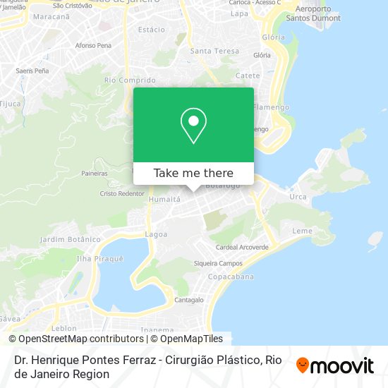 Mapa Dr. Henrique Pontes Ferraz - Cirurgião Plástico