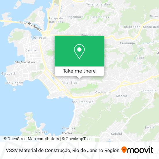 VSSV Material de Construção map