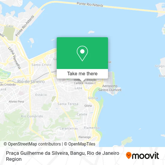 Praça Guilherme da Silveira, Bangu map