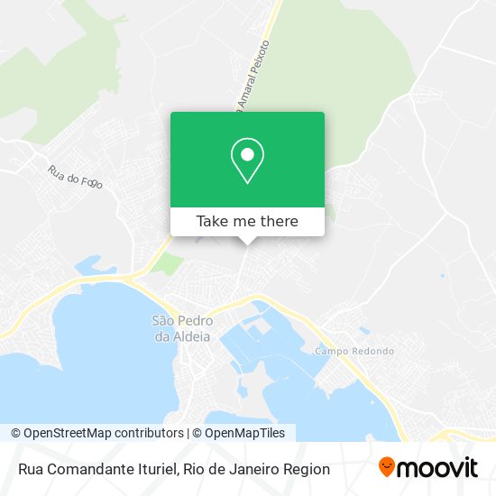 Rua Comandante Ituriel map