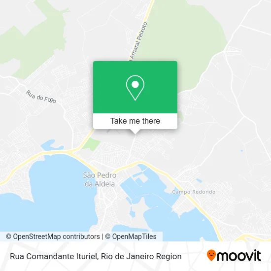 Rua Comandante Ituriel map