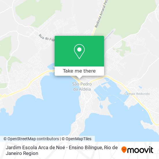 Jardim Escola Arca de Noé - Ensino Bilíngue map