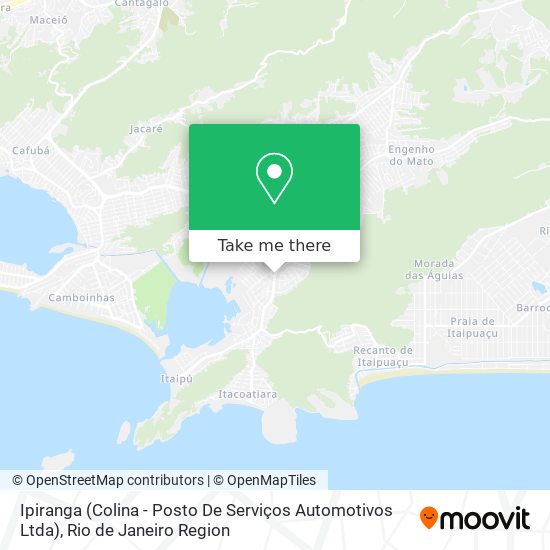 Mapa Ipiranga (Colina - Posto De Serviços Automotivos Ltda)
