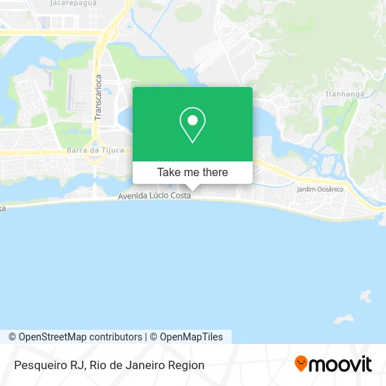 Pesqueiro RJ map