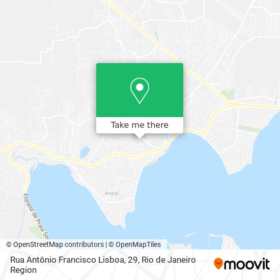 Rua Antônio Francisco Lisboa, 29 map