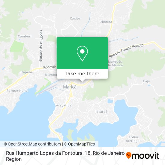 Rua Humberto Lopes da Fontoura, 18 map