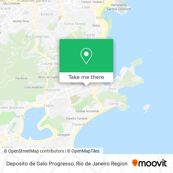 Deposito de Gelo Progresso map