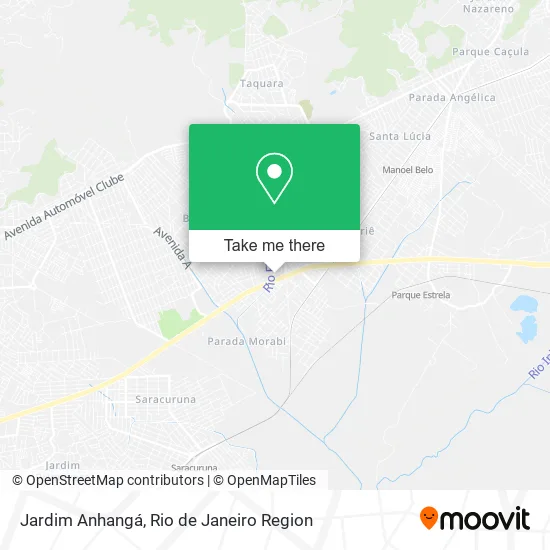 Jardim Anhangá map