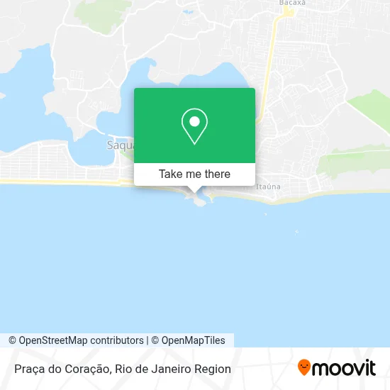 Praça do Coração map