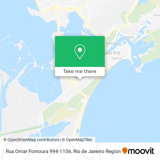 Mapa Rua Omar Fontoura 994-1106