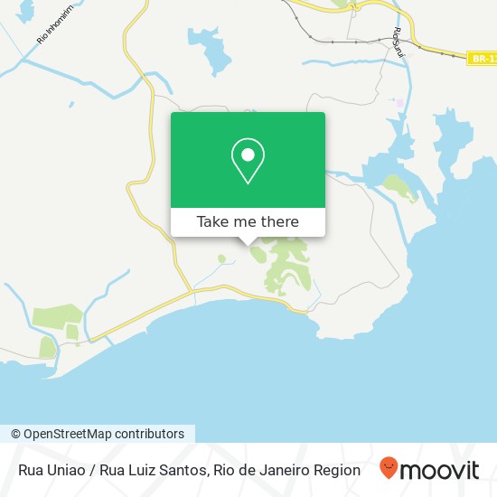 Rua Uniao / Rua Luiz Santos map