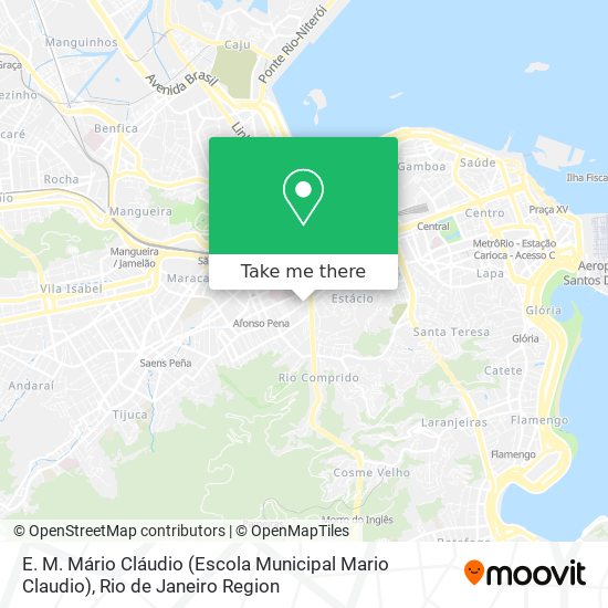 E. M. Mário Cláudio (Escola Municipal Mario Claudio) map