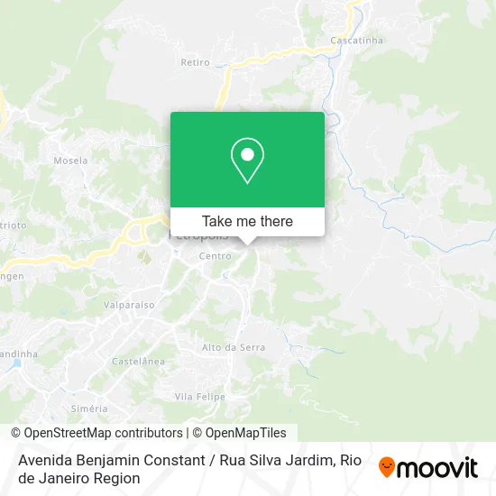 Avenida Benjamin Constant / Rua Silva Jardim map