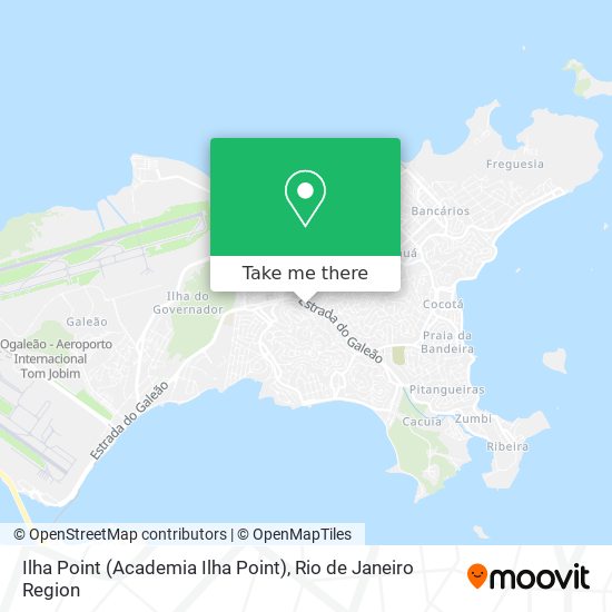 Ilha Point (Academia Ilha Point) map