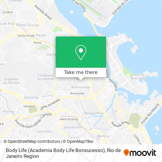 Body Life (Academia Body Life Bonsucesso) map