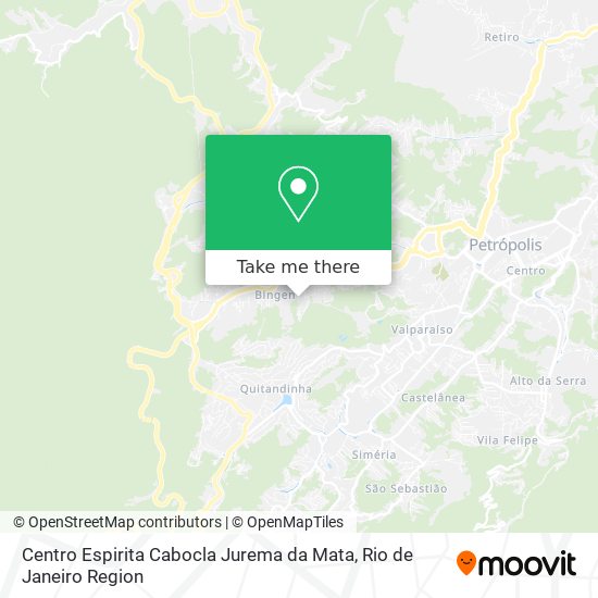 Centro Espirita Cabocla Jurema da Mata map