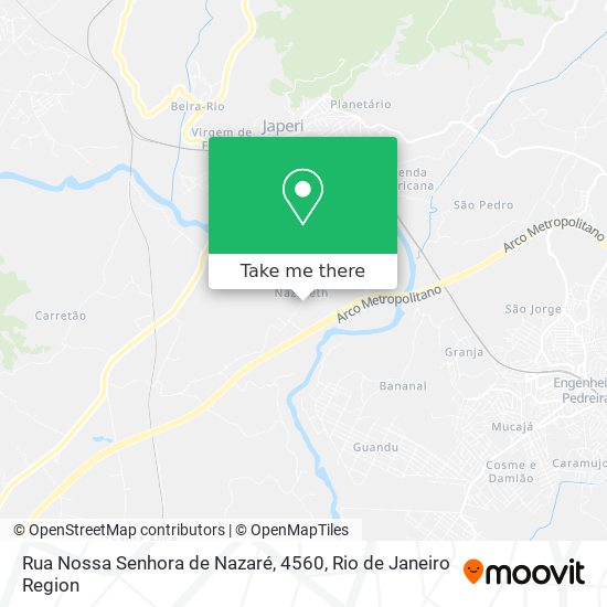 Rua Nossa Senhora de Nazaré, 4560 map