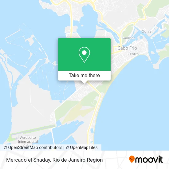 Mercado el Shaday map