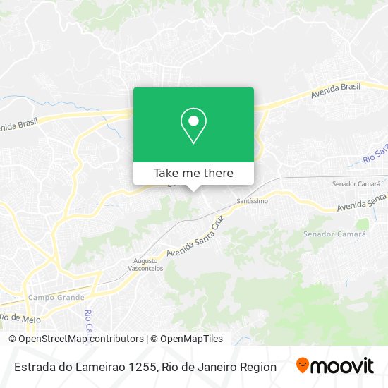 Estrada do Lameirao 1255 map