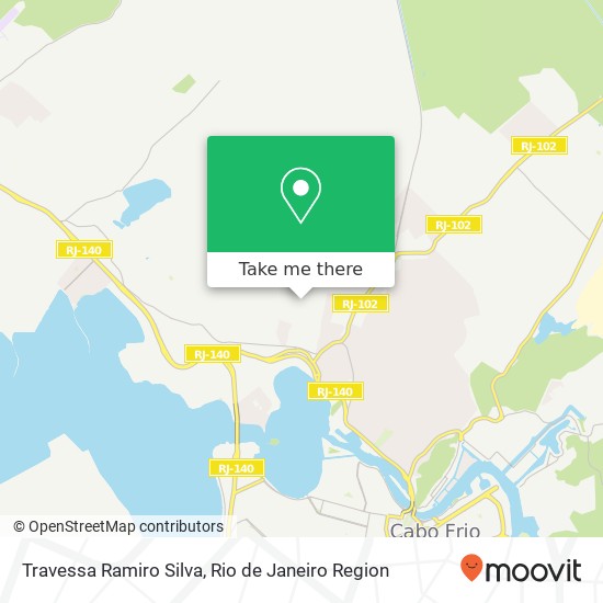Mapa Travessa Ramiro Silva
