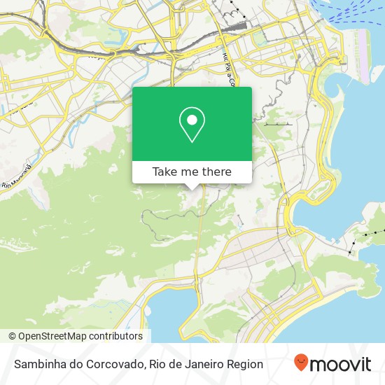 Sambinha do Corcovado map