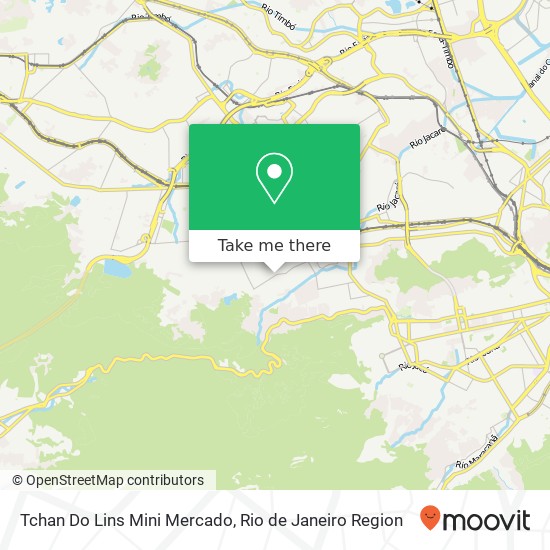 Tchan Do Lins Mini Mercado map