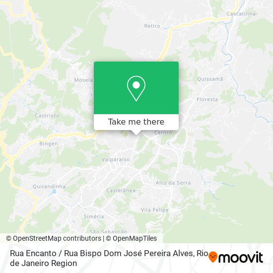 Rua Encanto / Rua Bispo Dom José Pereira Alves map