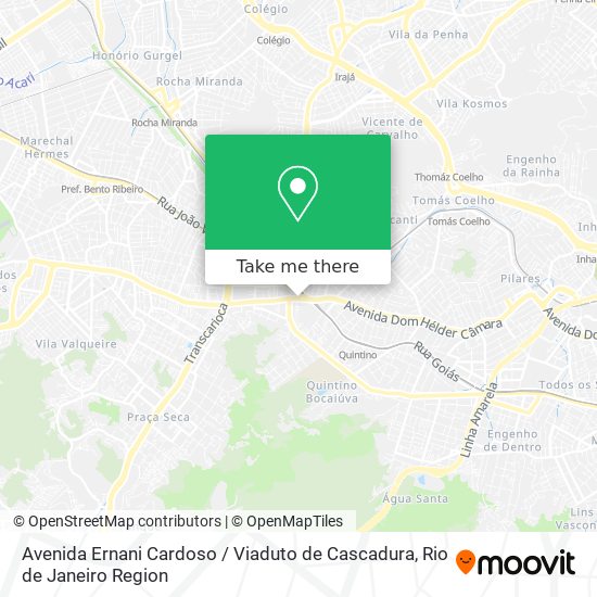 Avenida Ernani Cardoso / Viaduto de Cascadura map
