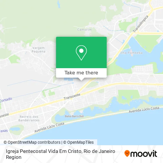 Igreja Pentecostal Vida Em Cristo map