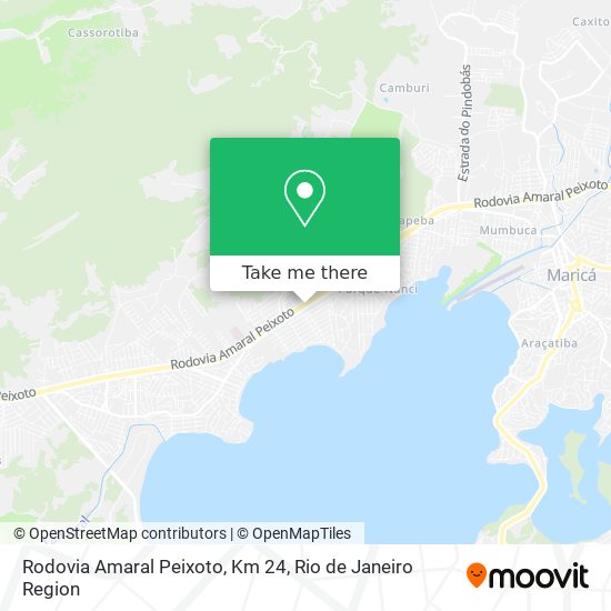 Rodovia Amaral Peixoto, Km 24 map