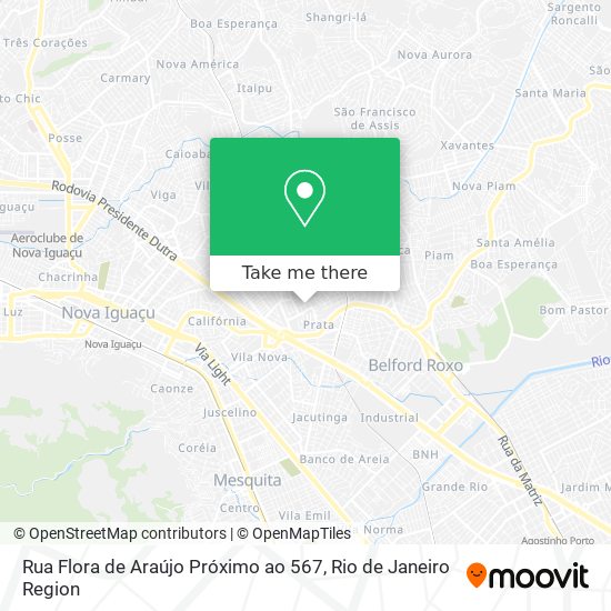 Rua Flora de Araújo Próximo ao 567 map