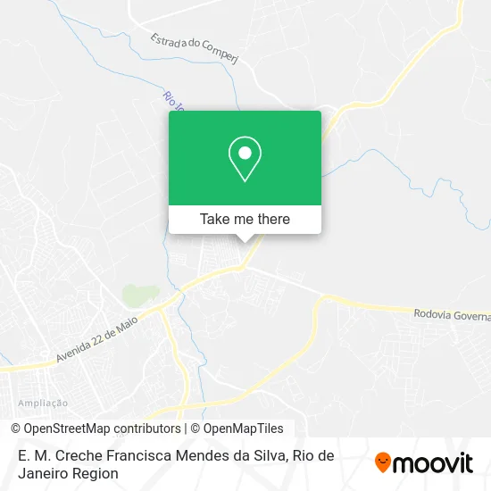E. M. Creche Francisca Mendes da Silva map
