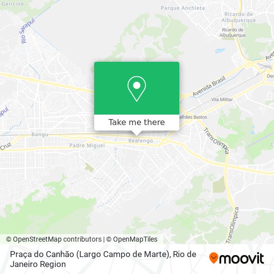 Praça do Canhão (Largo Campo de Marte) map