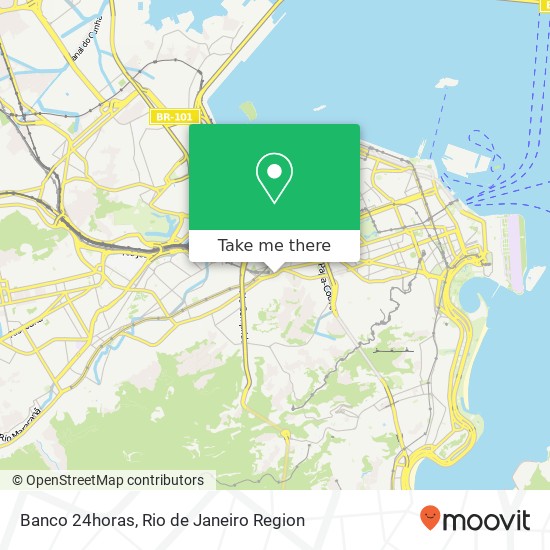 Banco 24horas map