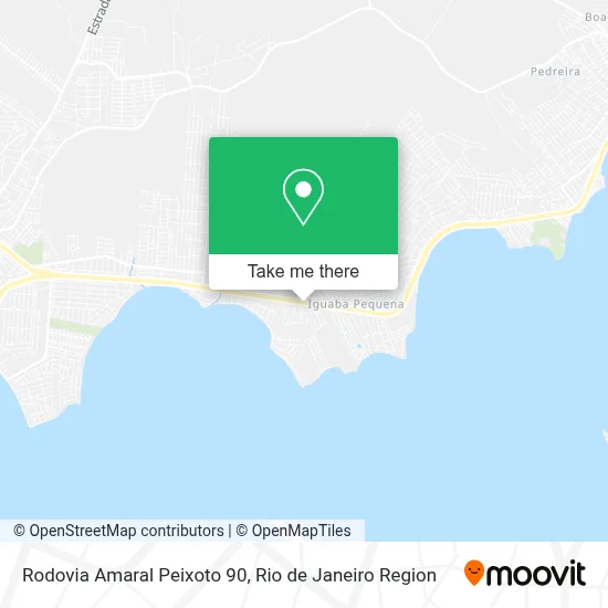 Rodovia Amaral Peixoto 90 map