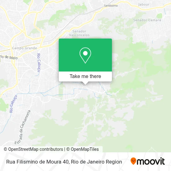 Rua Filismino de Moura 40 map