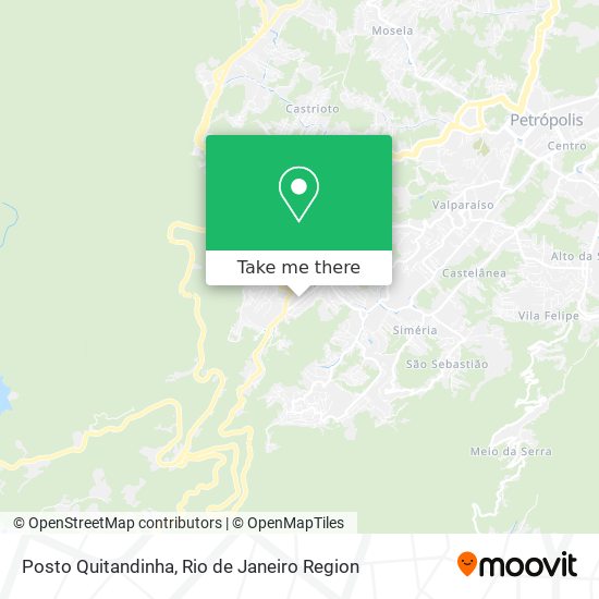 Posto Quitandinha map