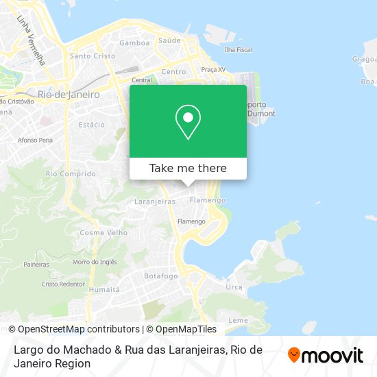 Largo do Machado & Rua das Laranjeiras map