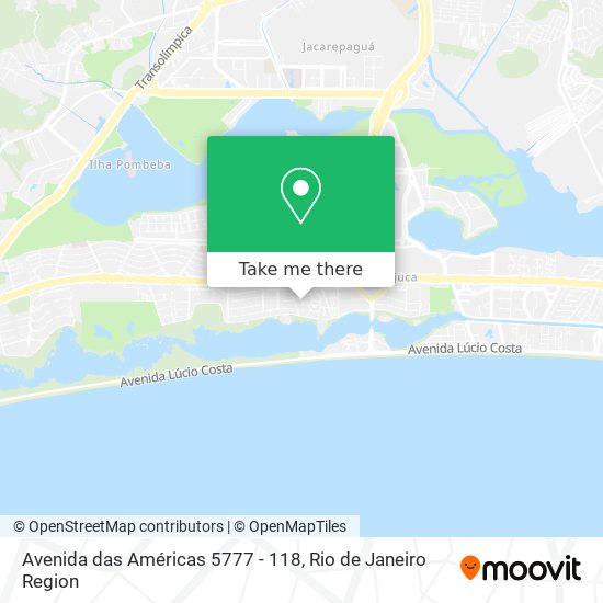 Avenida das Américas 5777 - 118 map