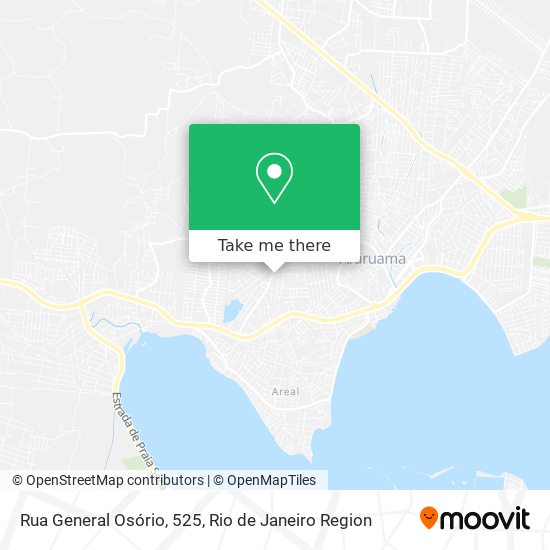 Rua General Osório, 525 map