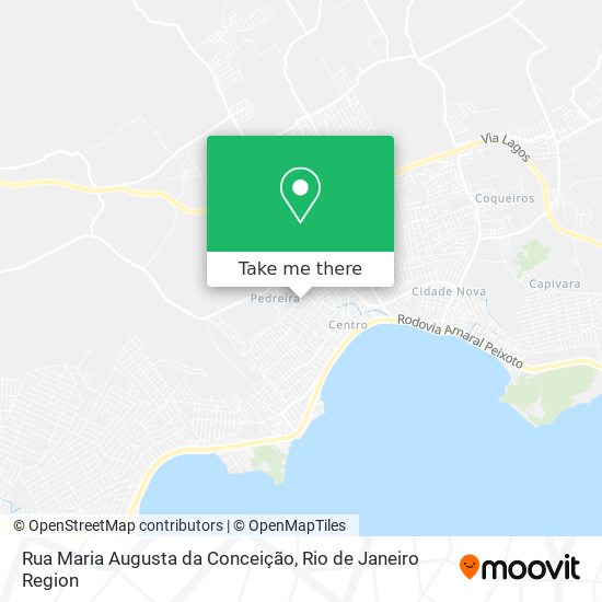 Rua Maria Augusta da Conceição map