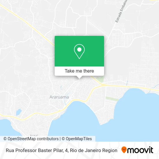 Rua Professor Baster Pilar, 4 map