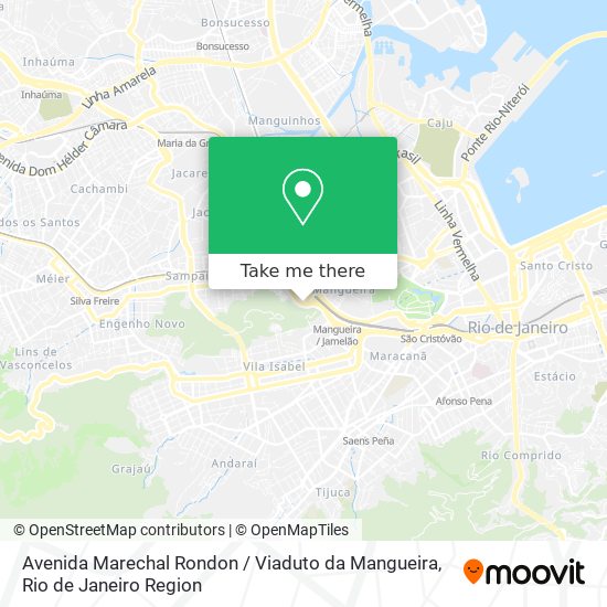 Avenida Marechal Rondon / Viaduto da Mangueira map